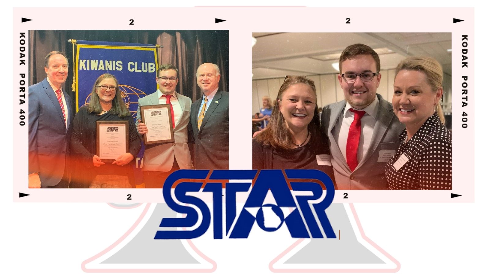 Spotlight Image - What a STAR! STAR Student Evan Fix and STAR Teacher Andrea Stumpf